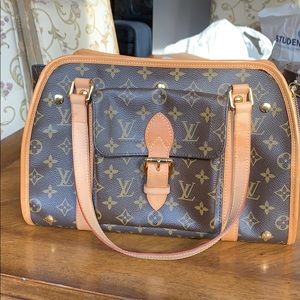 Louis Vuitton bag / small dog carrier